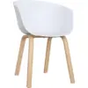 Silla diseño Volga blanca