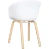 Silla diseño Volga blanca 2