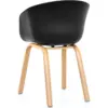 Silla diseño Volga negra 10 Silla diseño Volga negra 2