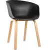Silla diseño Volga negra 7 Silla diseño Volga negra 4