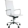 Silla Málaga presidente blanco