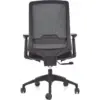 Silla Hinke gerente base nylon negro 8 Silla Hinke gerente base nylon negro
