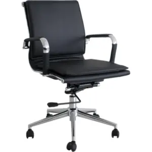 Silla Hamburgo gerente negra