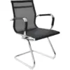Silla Office interlocutora negra 4 Silla Office interlocutora negra