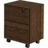 Cajonera con 3 cajones Wong nogal