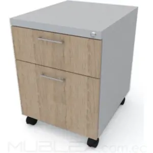 Arturito archivador con ruedas y 2 cajones