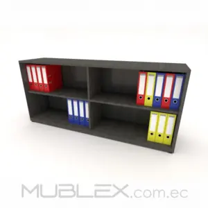 Librero de piso mediano en madera piso 180 cm