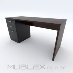 Escritorio ejecutivo Orión de 150 cm con cajonera