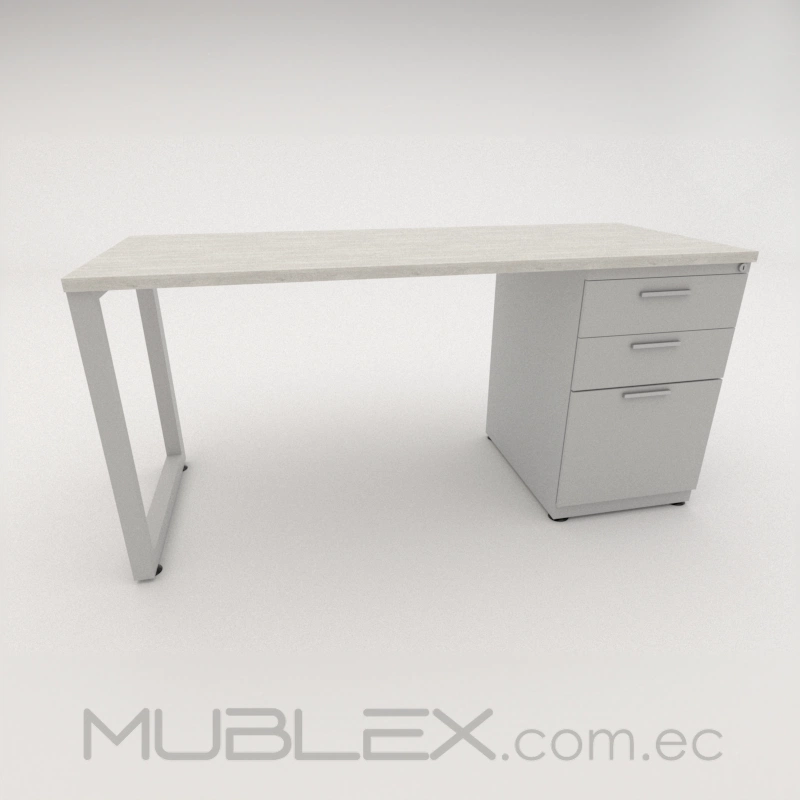 Escritorio ejecutivo Helix con cajones 1 Escritorio ejecutivo Helix con cajones