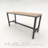Mesa alta tipo bar Boon 180 cm