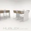 Mesa alta tipo bar Mont 120 cm