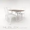 Mesa en madera Casso de 120 cm