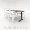 Mesa en madera Casso de 180 cm