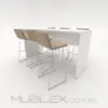 Mesa alta tipo bar Mont 180 cm