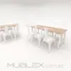 Mesa en madera Norman de 180 cm