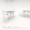 Mesa para restaurante Over Cuadrada