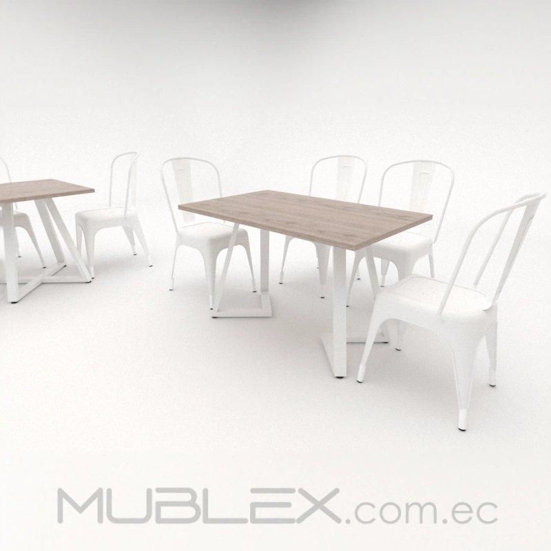 Mesa para restaurante Over Rectangular 3 Mesa para restaurante Over Rectangular - Imagen 3