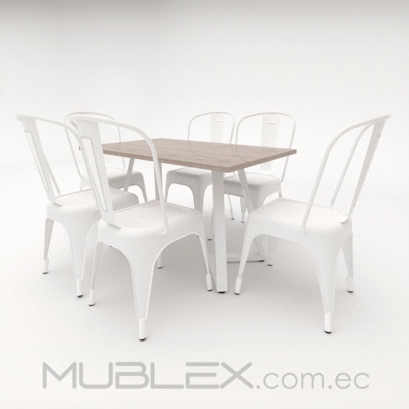 Mesa para restaurante Over Rectangular 2 Mesa para restaurante Over Rectangular - Imagen 2