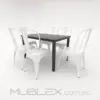 Mesa en madera rectangular Voice 5 Mesa en madera rectangular Voice