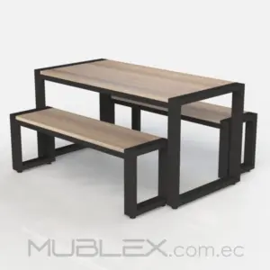 Mesa para cafetería Country