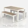 Mesa para cafetería Country