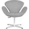 Poltronas Sillon Swan gris f