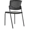 Silla Plastic interlocutora negra 9 Silla Plastic interlocutora negra