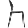 Silla Plastic interlocutora negra 7 Silla Plastic interlocutora negra