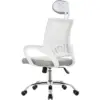 Silla Atlantis con cabecero blanca gris 4