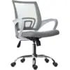 Silla Trípoli reclinable gris blanca 7 Silla Atlantis gris blanca basculante base cromada 1