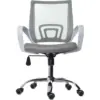 Silla Trípoli reclinable gris blanca 9 Silla Atlantis gris blanca basculante base cromada 3