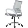 Silla Trípoli reclinable gris blanca 10 Silla Atlantis gris blanca basculante base cromada 4
