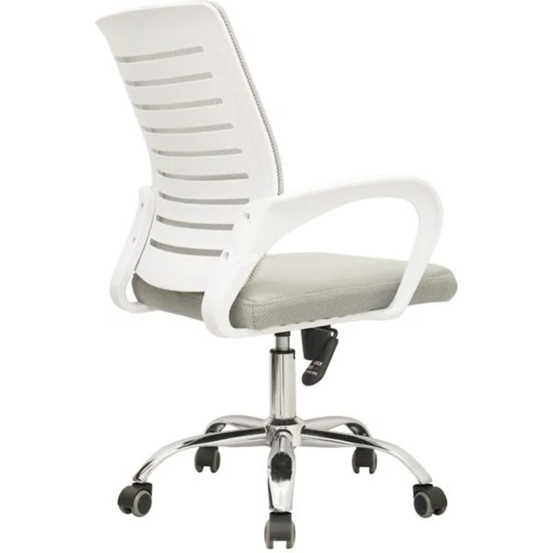 Silla Rex blanca gris 4 Silla Dex Blanca 4