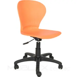 Silla Orion giratoria Naranja