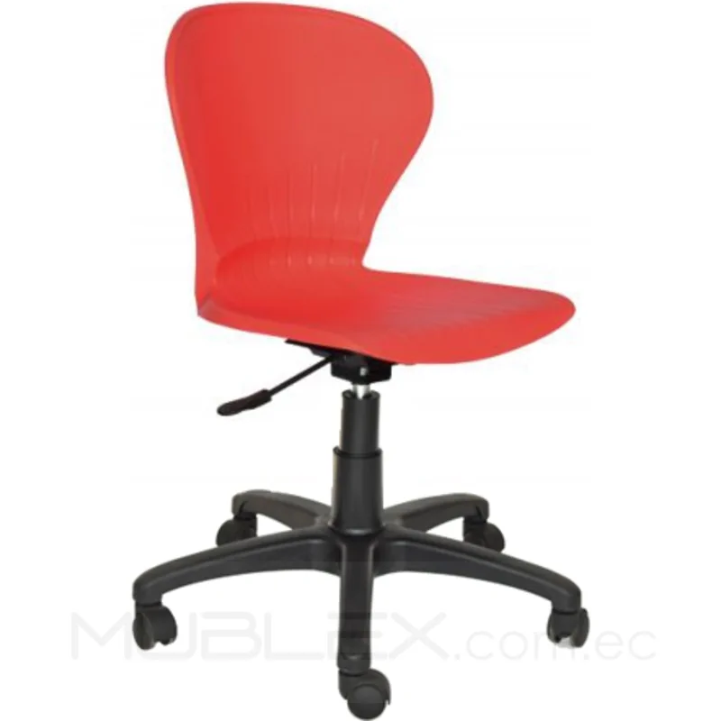 Silla Atlanta Inter giratoria nylon roja 17 Silla Orion giratoria Roja