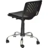 Silla Prisma giratoria cromada 7 Silla Prisma giratoria tapizada cromada 3