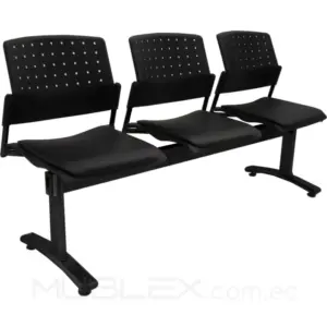 Tandem espera Move 3 puestos tapizado