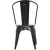 Silla diseño Terek negra 10 Silla Terek negro 5