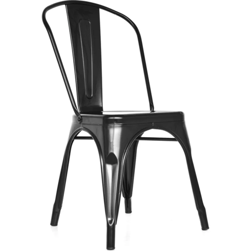 Silla diseño Terek negra 1 Silla Terek negro