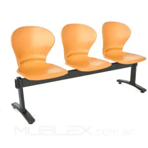 Tándem de espera Atlanta Inter 3 puestos naranja