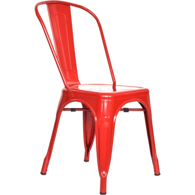Silla diseño Terek roja 1 Silla Terek roja