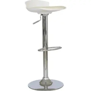 Taburete Air giratorio blanco