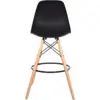 Taburete Eames negro 1