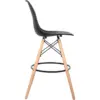 Taburete Eames negro 5
