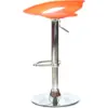 Taburete Tribeca giratorio naranja 4