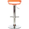 Taburete Tribeca giratorio naranja 5