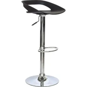 Taburete Tribeca giratorio negro