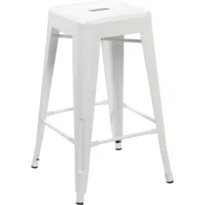 Taburete Cloe blanco