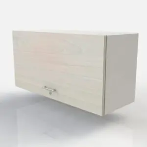 Archivador aéreo de pared puerta madera 90cm 2