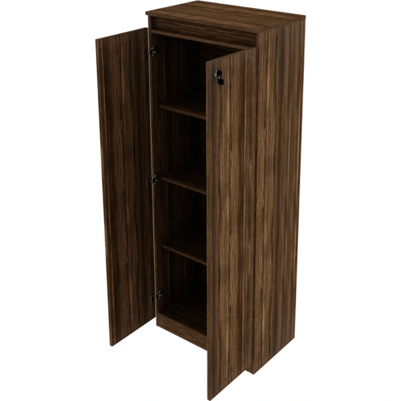 Archivador en madera 4 gavetas Bilbao nogal 6 Archivador en madera 4 gavetas Bilbao nogal 2